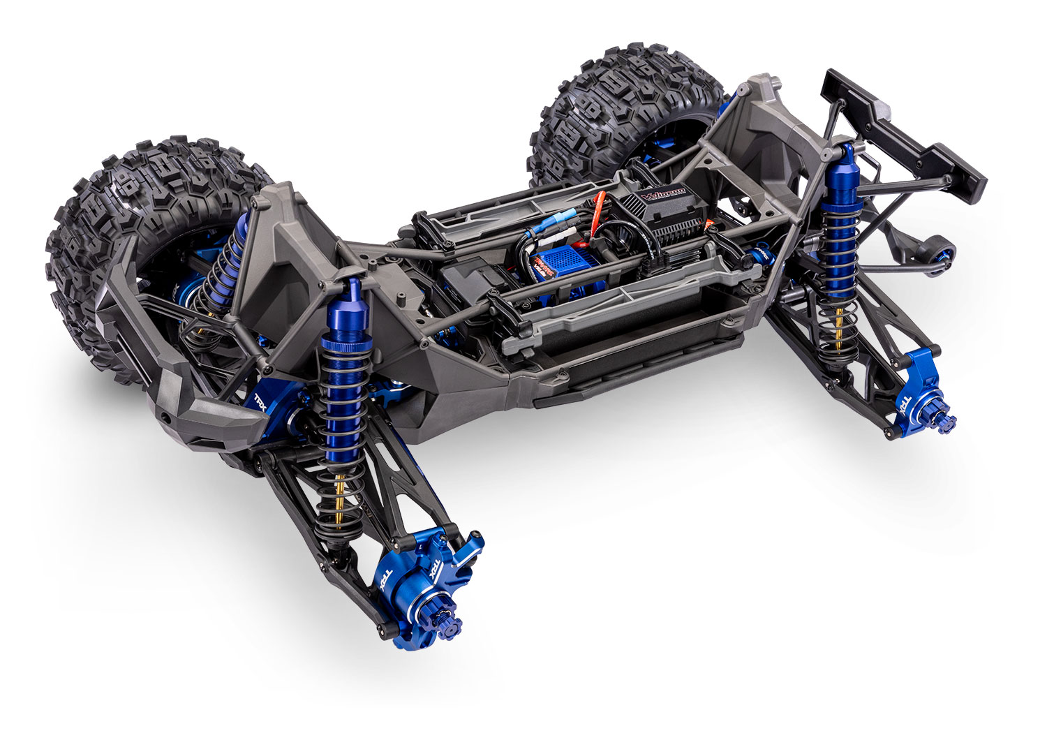 Traxxas X-Maxx Ultimate BlauX 4x4 VXL RTR Brushless Monster Truck 77097-4 - Abbildung 4