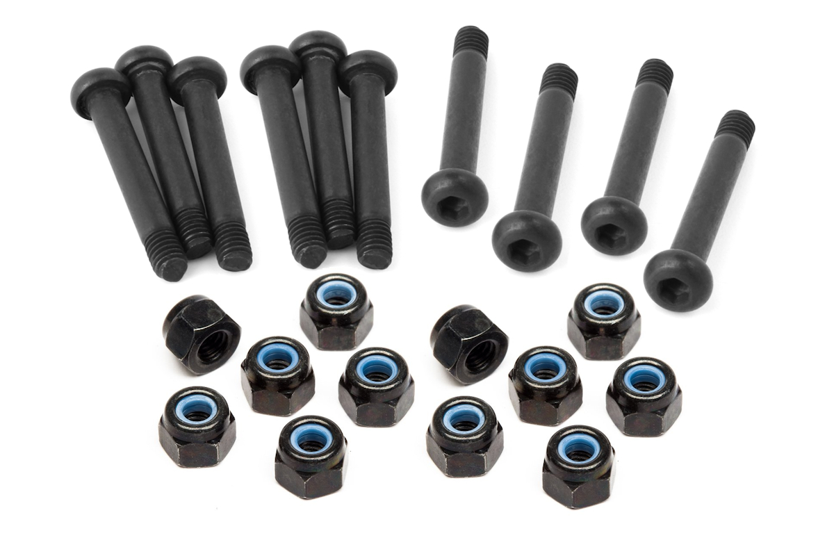 HPI Stufenschrauben M3x17mm - (2mm Hex Socket/10St.) 160771