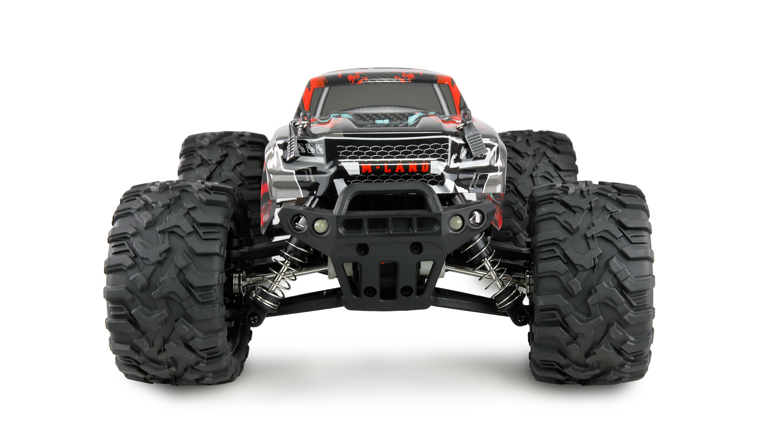 Amewi M-Land Monstertruck 48km/h 4WD 1:16 RTR rot 22622