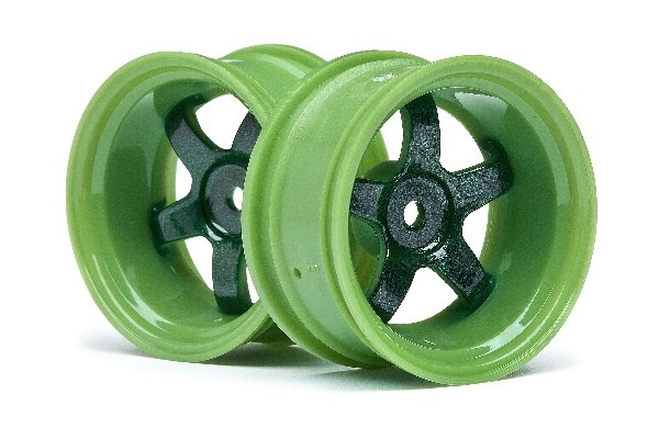 HPI WORK MEISTER S1 FELGE GRUEN (9mm OFFSET/2ST) 111100