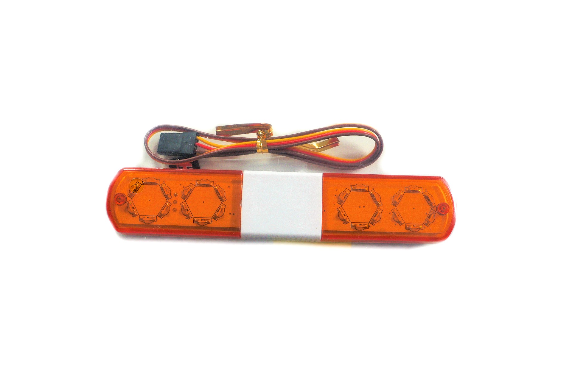 HRC Dachleuchten V3 flach Orange LED Lichtset 1/10 JR Stecker HRC8733NO