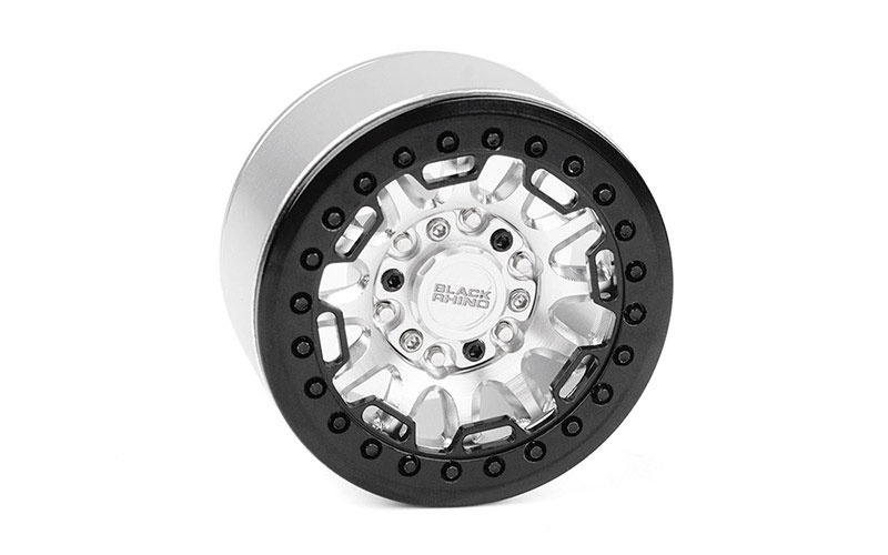 RC4WD Black Rhino Ouray 1.9 Beadlock Felgen schwarz/chrom (4) Z-W0020