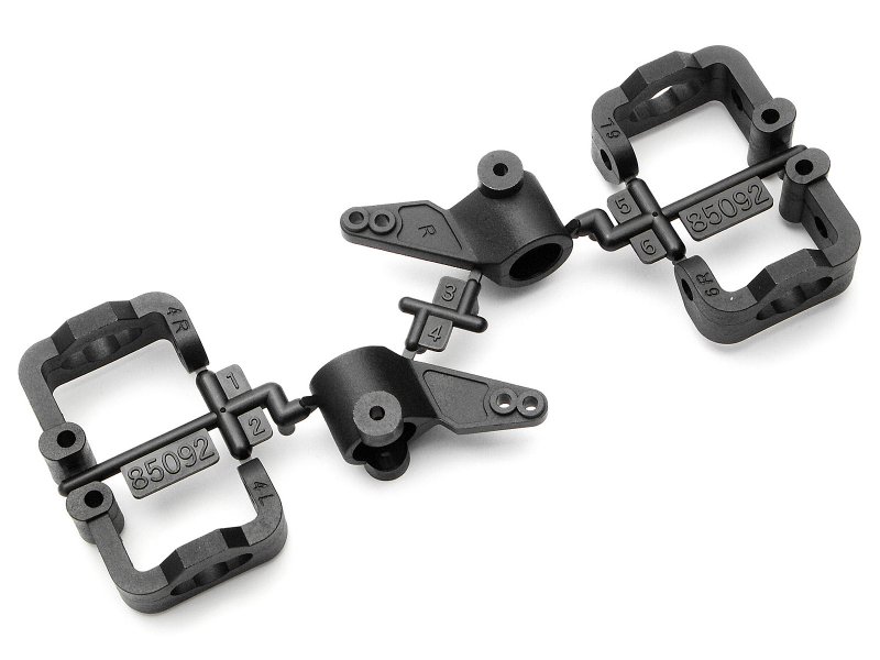 HPI Lenkhebelträger vorne (4/6 Grad) /Lenkhebel Set 85092 - Abbildung 2