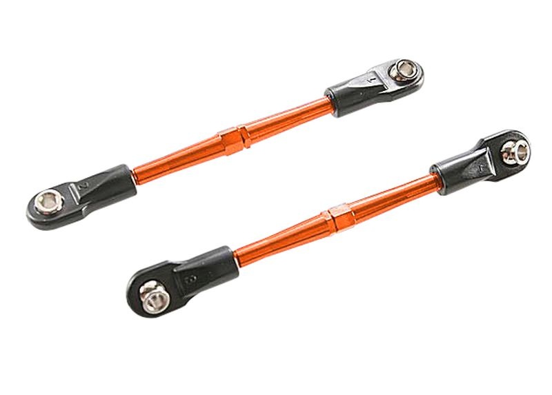 Traxxas Gewindestangen L/R 59mm Alu orange 3139T
