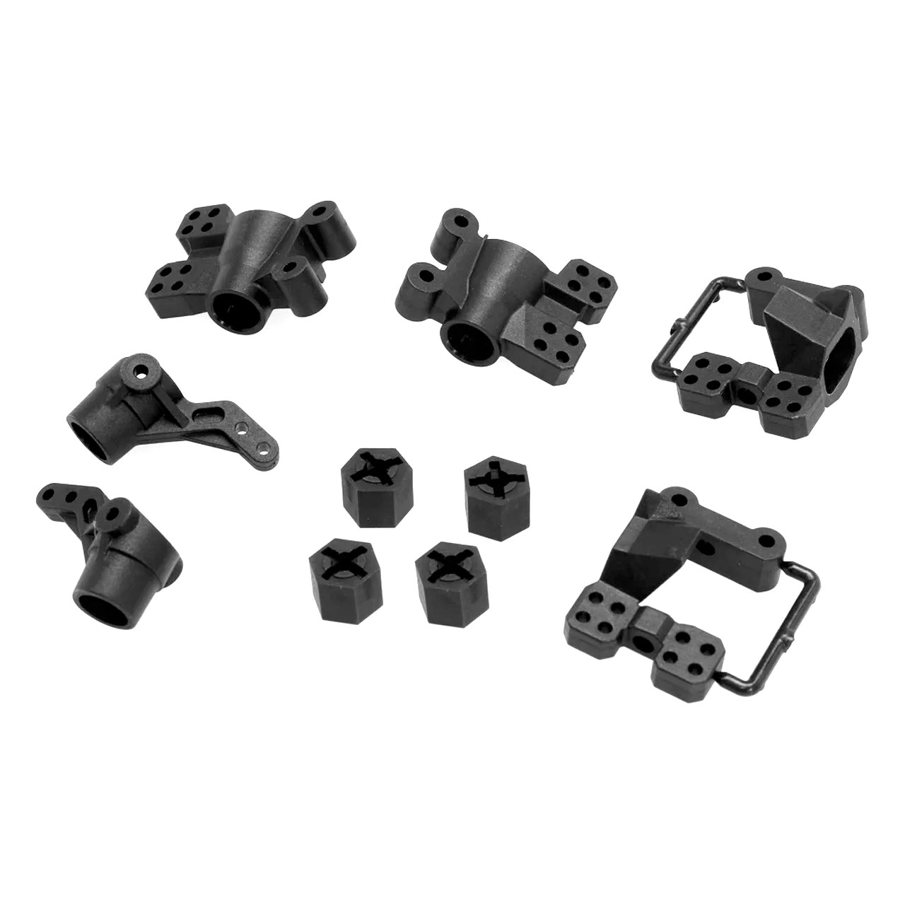 CEN-Racing Hub Carriers & Spindle Set ( F/R, wheel hex, servo horn, 23T CM0202
