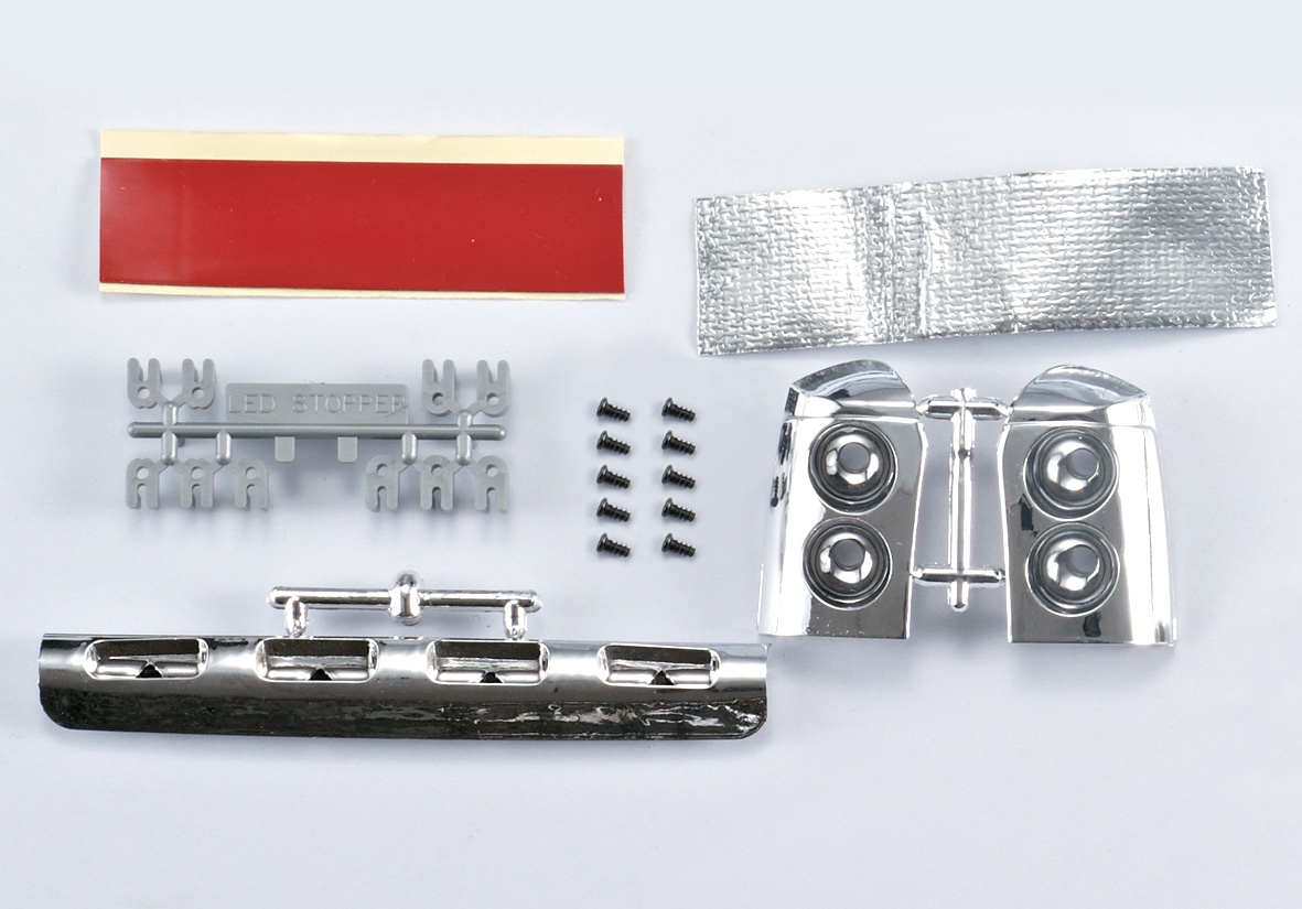 KB48041 Scheinwerferreflektoren Set Heck (für 1/10 SCT)