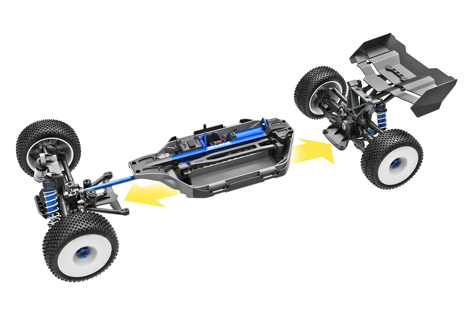 Traxxas JATO 4x4 VXL 4S Brushless Buggy orange HD-Teile RTR 90386-4 - Abbildung 9