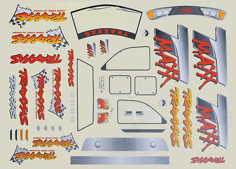 Traxxas Aufkleberbogen T-Maxx 4913 - Abbildung 1