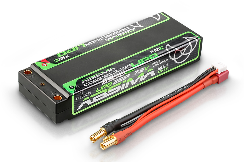 Absima Competition LiPo HV 140C/2S1P HC 6500mAh 5mm 4150023