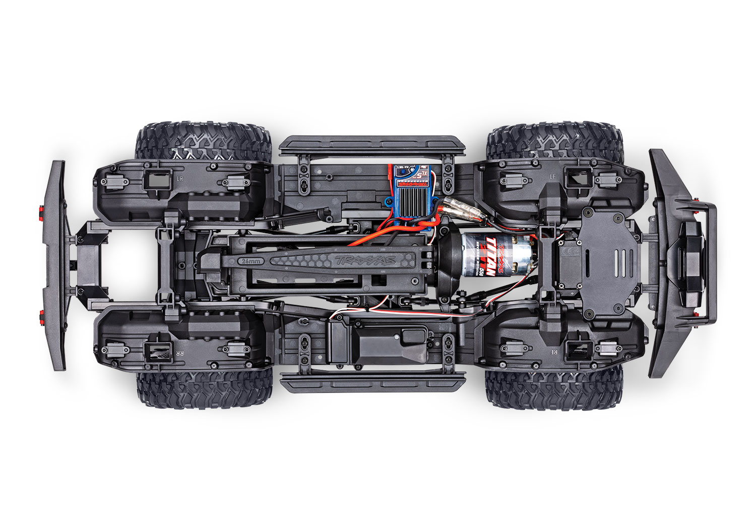 Traxxas TRX-4 Sport Pickup-Crawler Blau Clipless 82224-4 - Abbildung 5
