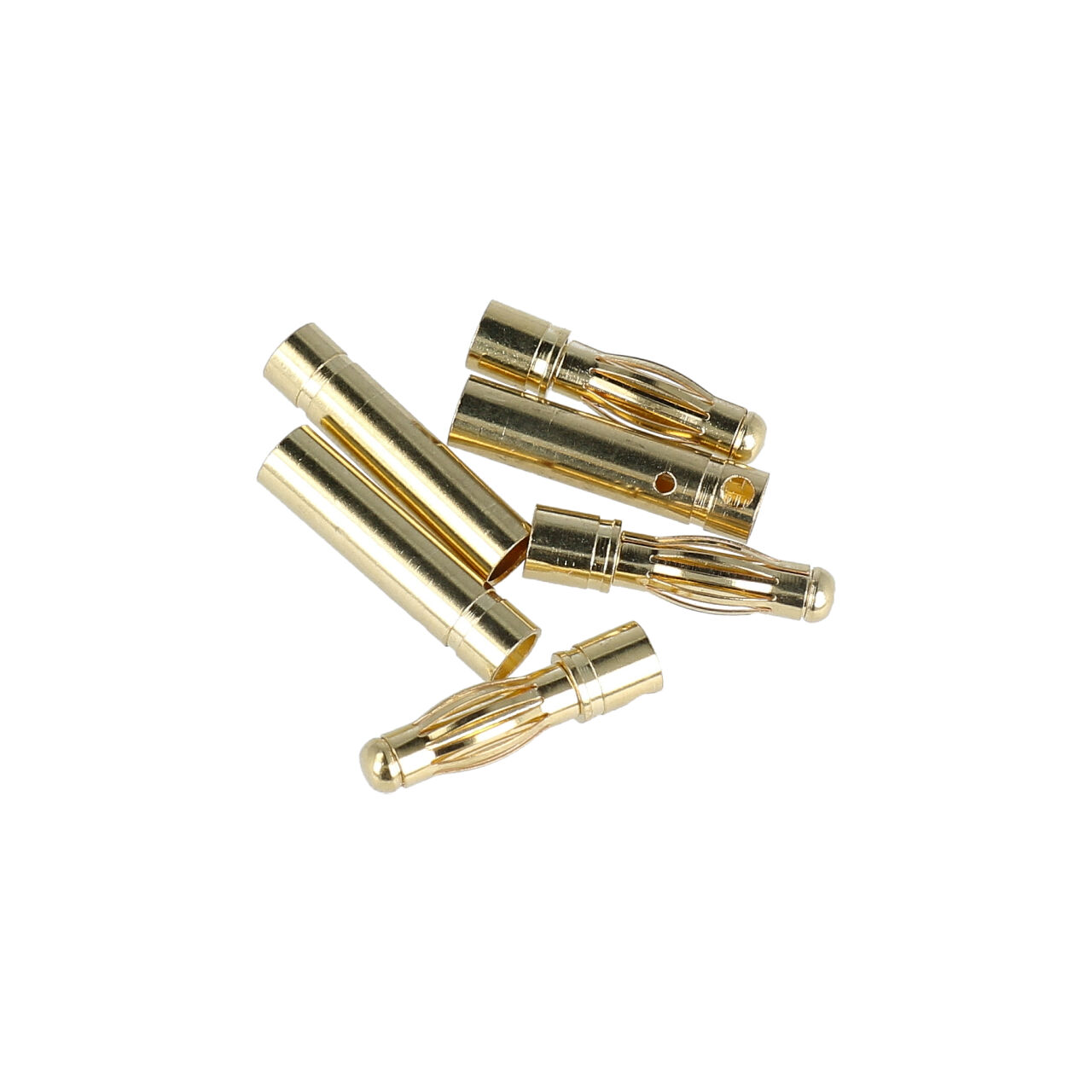 Robitronic 4.0mm Stecker und Buchse (3 Paare) RA60149