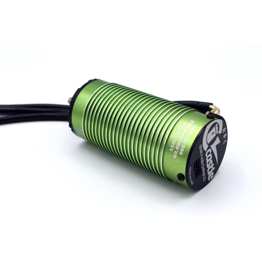 Castle Motor Sensor Inrunner 4-polig 1520-1650KV V2 1/8-1/6 CC060-0115-00