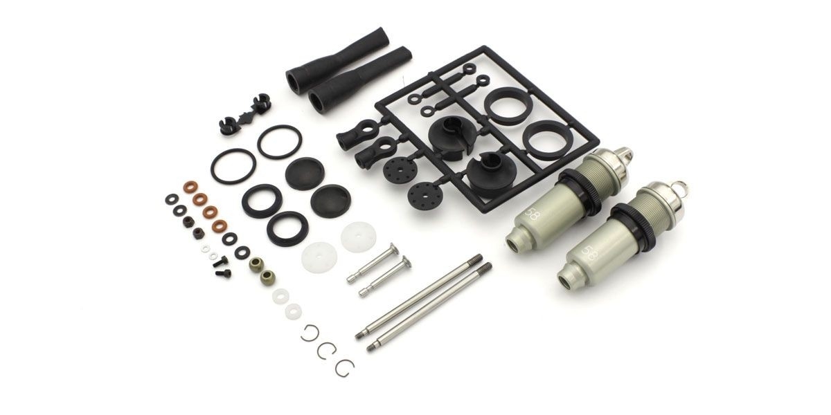 Kyosho Stossdämpfer Hinten HD Coating Inferno MP10T (2) L=58 IS215 - Abbildung 1