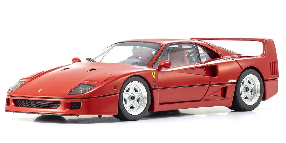 Kyosho 1:18 Ferrari F40 Red 1987 Die-Cast Collection 08416R