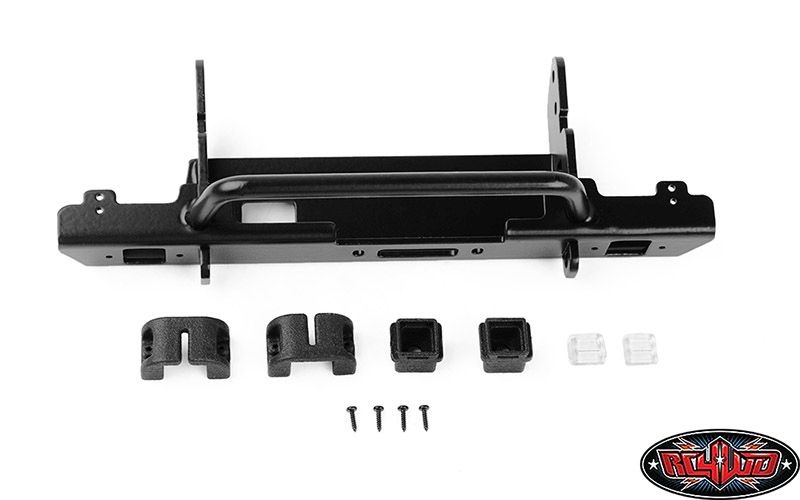 RC4WD Classic Front Steel Bumper with Lights VVV-C1346
