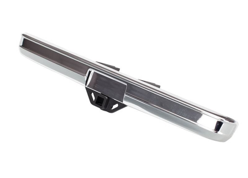Traxxas 8136 Bumper hinten chrom +Halter - Abbildung 1