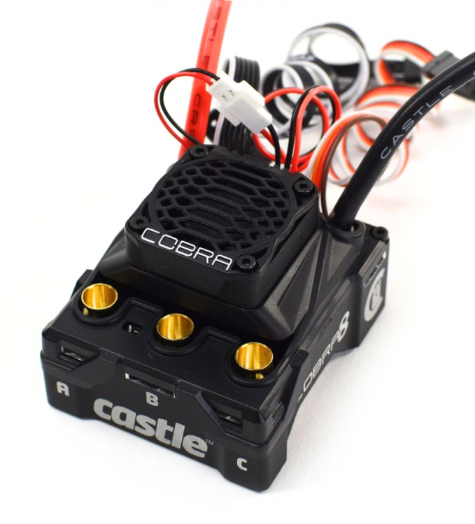 Castle Cobra 8 2-6S ESC WP 1/8 Car 010-0172-00