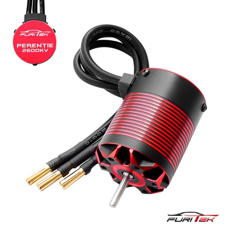 FURITEK Perentie 10-Pole Inrunner Brushless Motor 2600kv für 1/10 Modelle FUR-2201