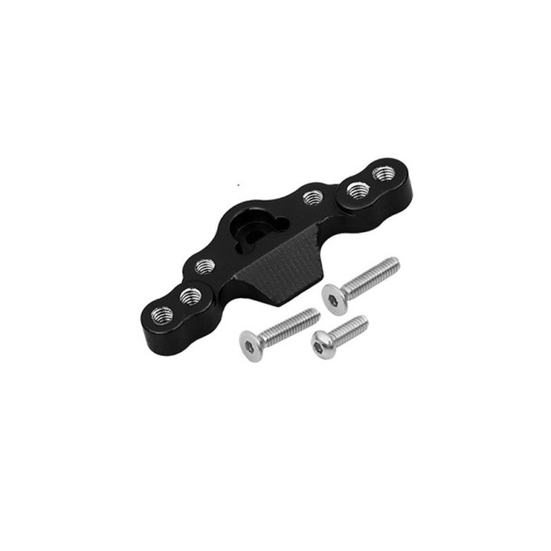 GPM Alu Querlenkerhalter vo oben schwarz Losi Mini-T 2.0 & Mini-B LM054SMBK