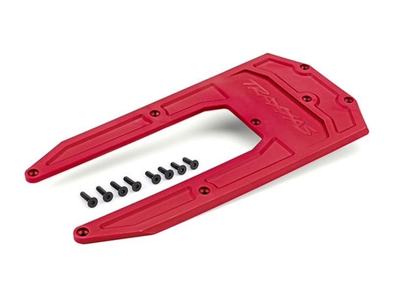 Traxxas Schutzplatte für Chassis rot 9623R