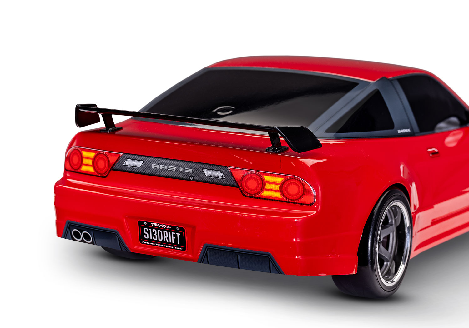 Traxxas 4-TEC Nissan 240SX rot 1/10 Drift RTR Brushed ohne Akku/Ladegerät 105247-4-RED - Abbildung 7