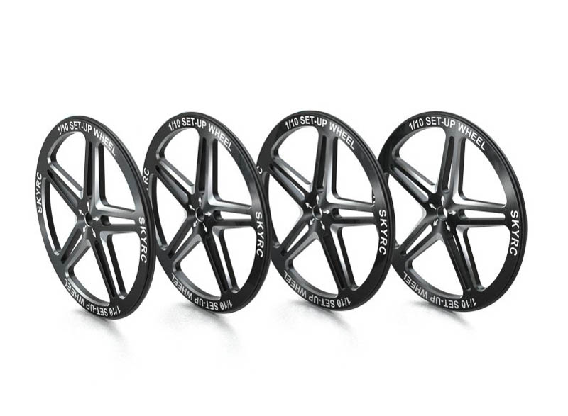 SkyRC Setup Wheel Schwarz SK-600069-06