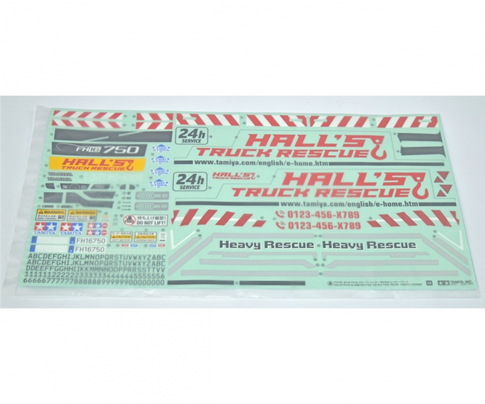 Tamiya 95998 Aufkleber Volvo Abschlepper 56362 319495998