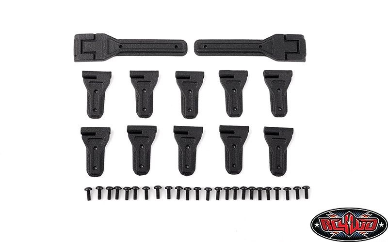 RC4WD Complete Door and Tailgate Hinge Set for Axial 1/6 SCX6 VVV-C1217