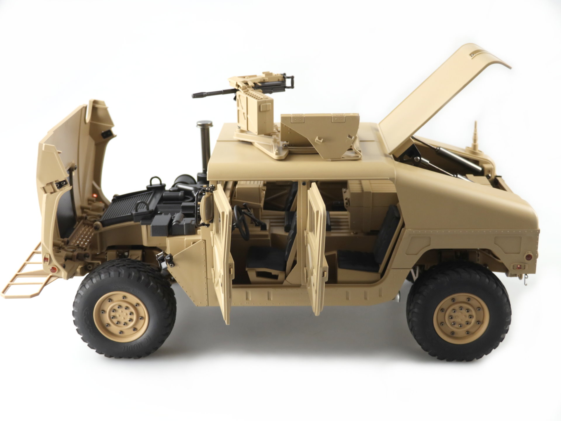Amewi US Militärtruck 4x4 1:10 Desert sand Teilmetall 22418