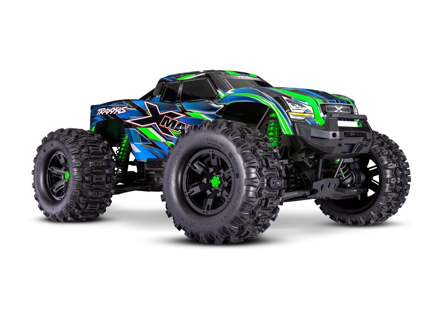Traxxas X-Maxx 8S Grün Belted RTR Brushless Monster Truck 77096-4 - Abbildung 1