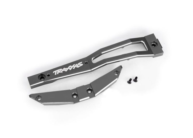 Traxxas Chassis Brace Alu grau Maxx Slash 10221-GRAY