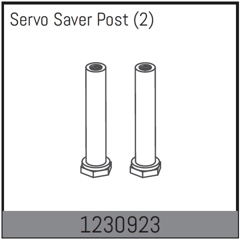 Absima Servo Saver Pfosten (2 St.) 1230923