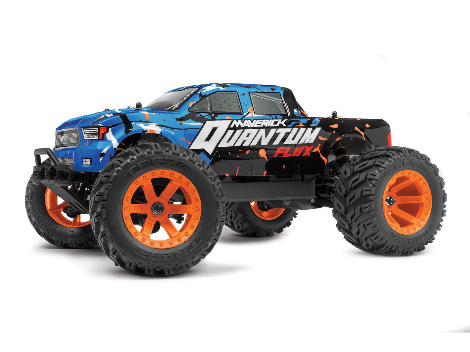 Maverick Quantum MT Flux Blue RTR 1/10 Brushless Monstertruck 150200