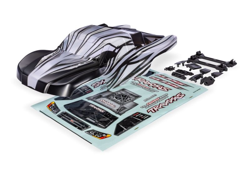 Traxxas Karosserie Slash 2WD ProGraphix Clipless (benötigt Hintergrundlackierung) 5928X