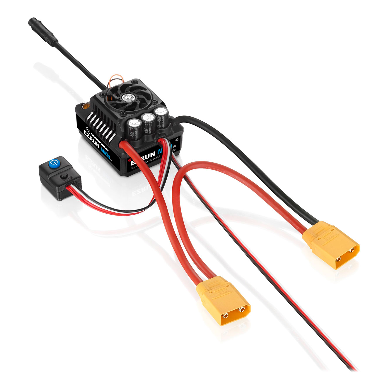 Hobbywing Ezrun MAX8 G2 Regler Sensorless 160 Amp, 3-6s LiPo, BEC 6A 30103203 - Abbildung 3