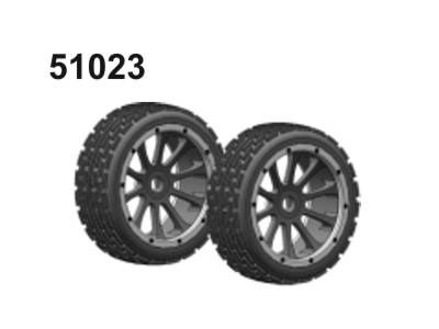 Amewi 51023 Vorderrad komplett 2 Stück 51023