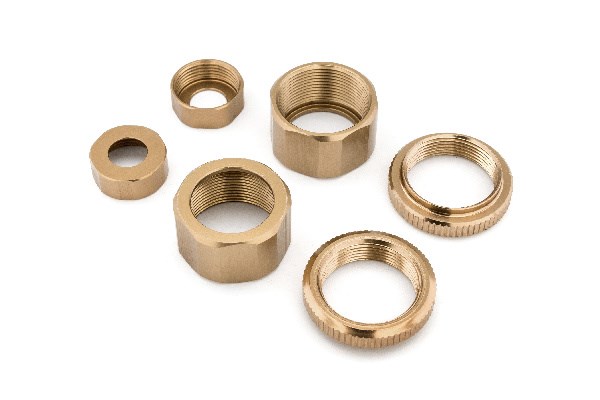 MAVERICK Alu Dämpferkappen / Rändelschrauben Set 150152