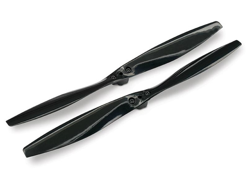 Traxxas Rotorblatt-Set, schwarz (2) (with Schrauben) 7926