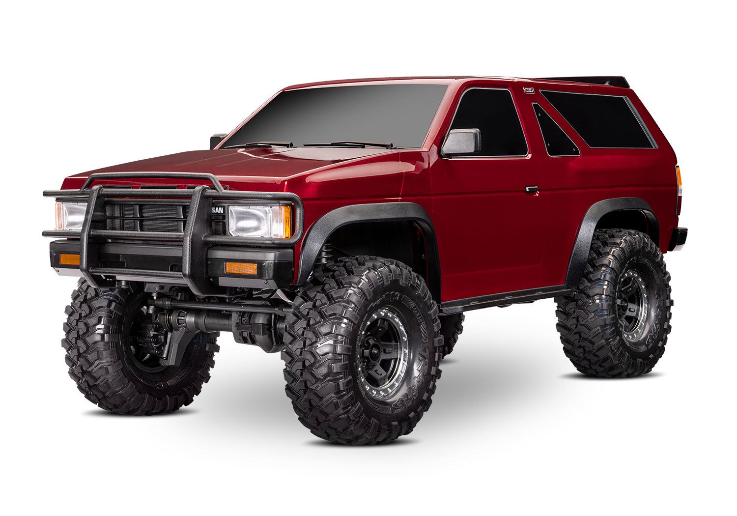 Traxxas TRX-4 Nissan Pathfinder (Terrano) rot 1/10 RTR, ohne Akku/Lader 110056-4 - Abbildung 1