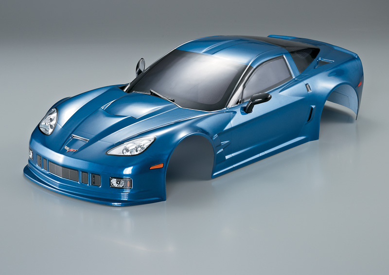 Killerbody Corvette GT2 Karosserie Metallic Blau 190mm RTU KB48017