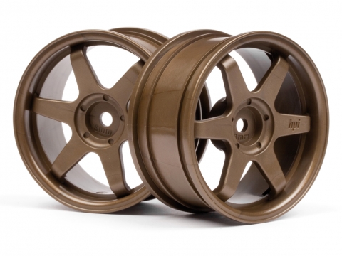 HPI TE37 Felge 26mm (Bronze/3mm Offset) 3843