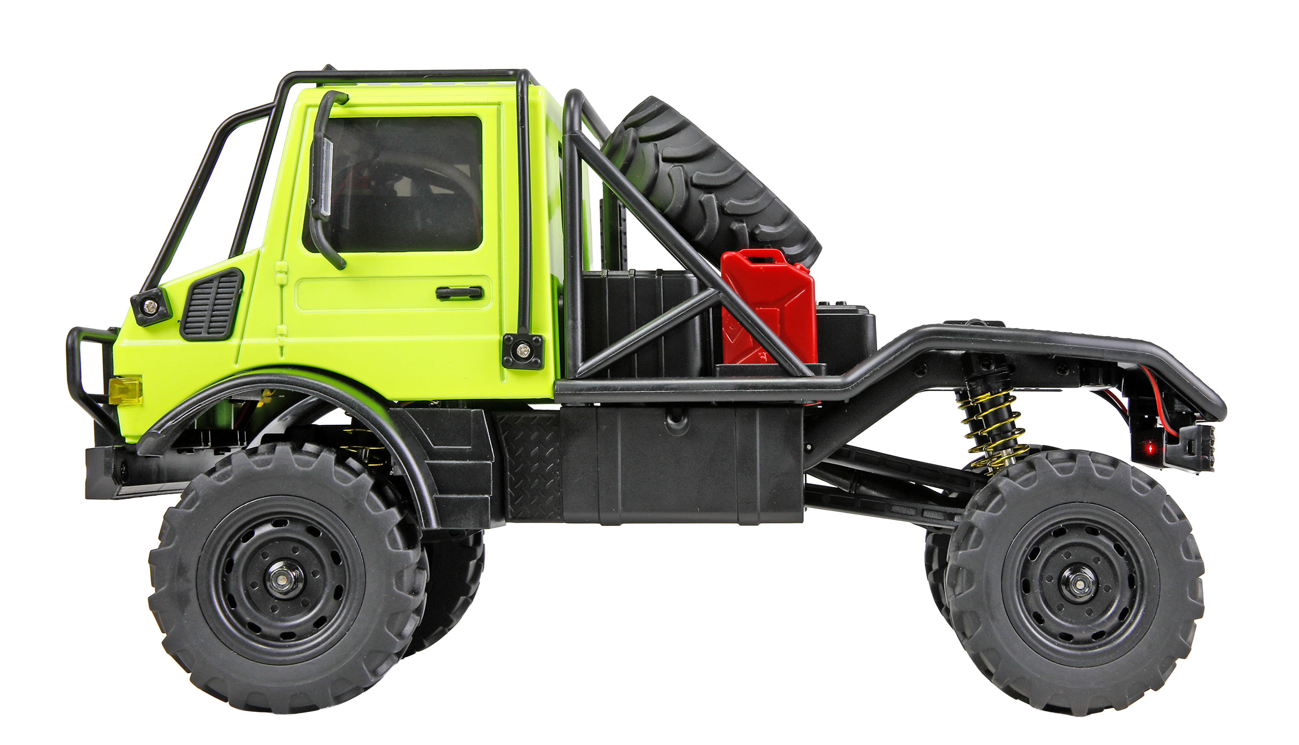 Amewi Mercedes-Benz Unimog U4000 Scale Crawler 4WD 1:18 RTR grün 22767