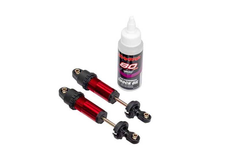Traxxas Dämpfer GTMAXX vo rot ohne Federn Funco 10961-RED