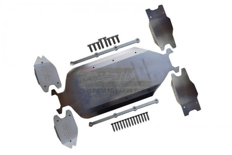 GPM Edelstahl Chassis-Unterboden- und Querlenkerschutz GPM ARRMA KRATON EXB ROLLER MAEXZSP1OC