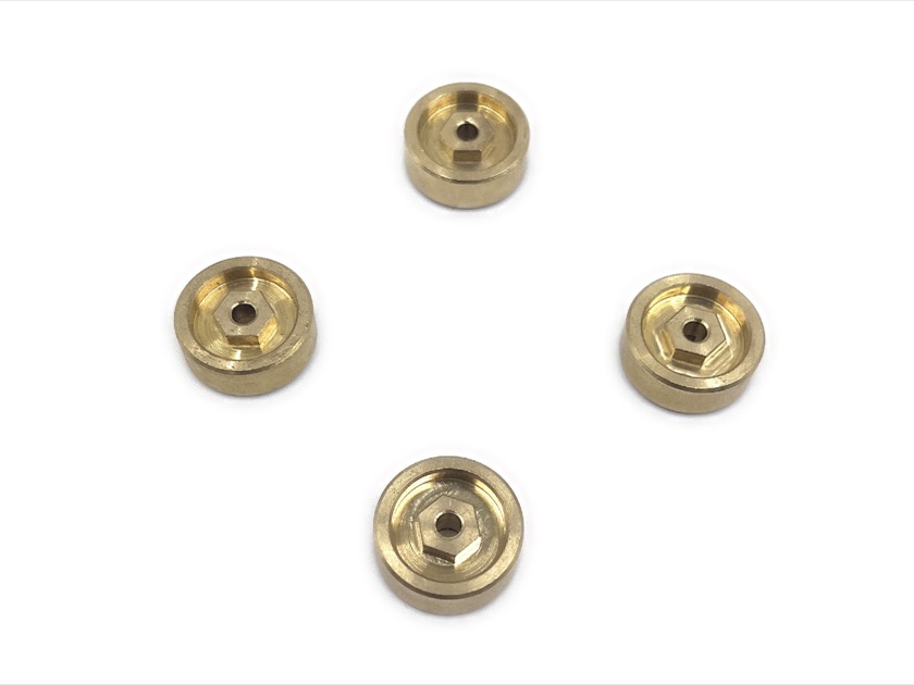 Hobby Plus Optional Machine Brass Wheel Hex 240511