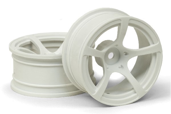 HPI D5 WHEEL WHITE (9MM/2PCS) 120205