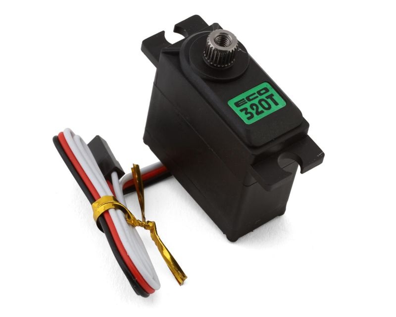 EcoPower Digital Waterproof Metallgetriebe Mini Servo WP320T ECP-320T - Abbildung 1