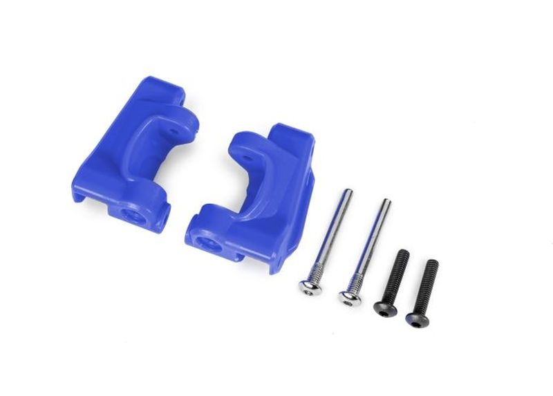 Traxxas Caster-Blocks HD l/r blau für TRX9182 Bandit, Drag Slash 9135-BLUE