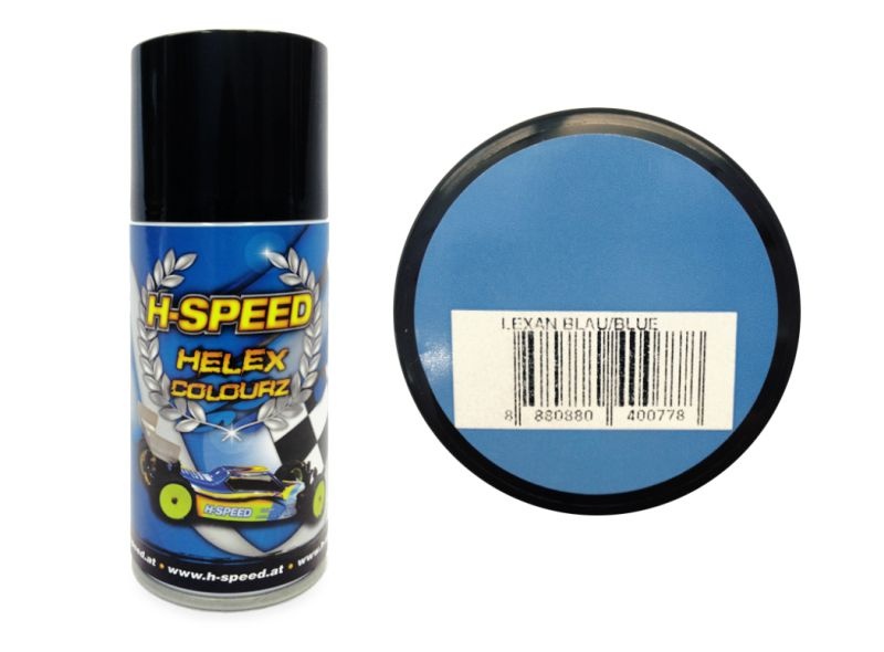 H-SPEED Lexan Spray Farbe Helex Colourz blau 150ml HSPS007