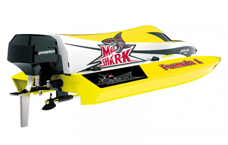 Joysway Mad Shark F1 V3 2.4G RTR Brushed Yellow 8203V3 - Abbildung 3